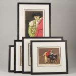 1741 2058 Färglitografier